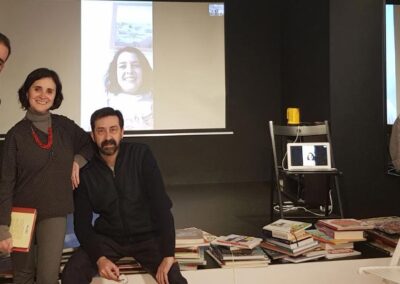 Círculo Hexágono. Divulgación. Pantalia Gestiones Culturales